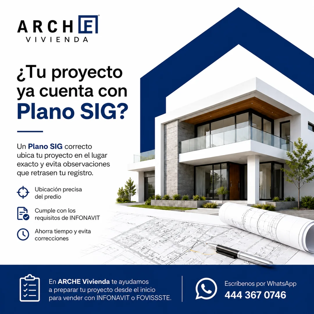 Servicio de Plano SIG para proyectos de vivienda