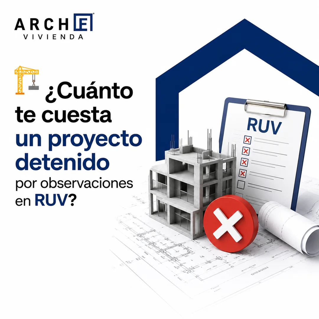 Proyecto de vivienda detenido por observaciones en RUV